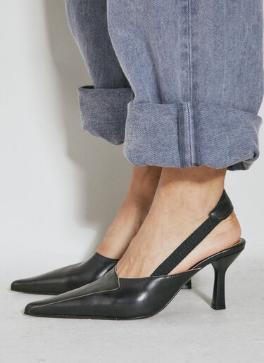 Envelope Leather Heels Our Legacy Envelope Leather Heels Black our0254018