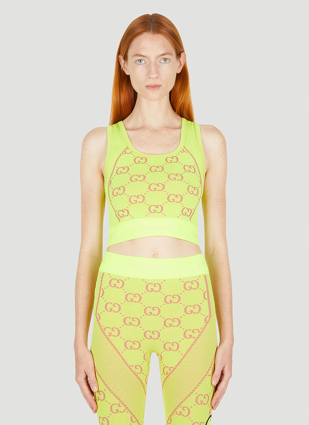 Versace logo-jacquard graphic-print shirt - Yellow