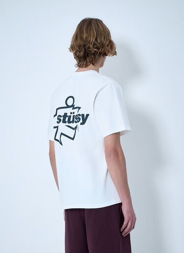Stüssy Surf Size Pig. Dyed T-Shirt White sts0164026