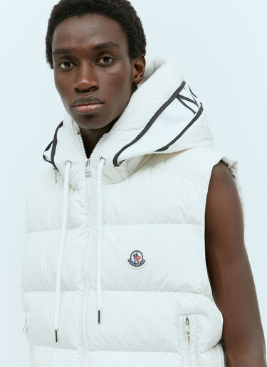 Moncler Cardamine Down Vest White mon0154023