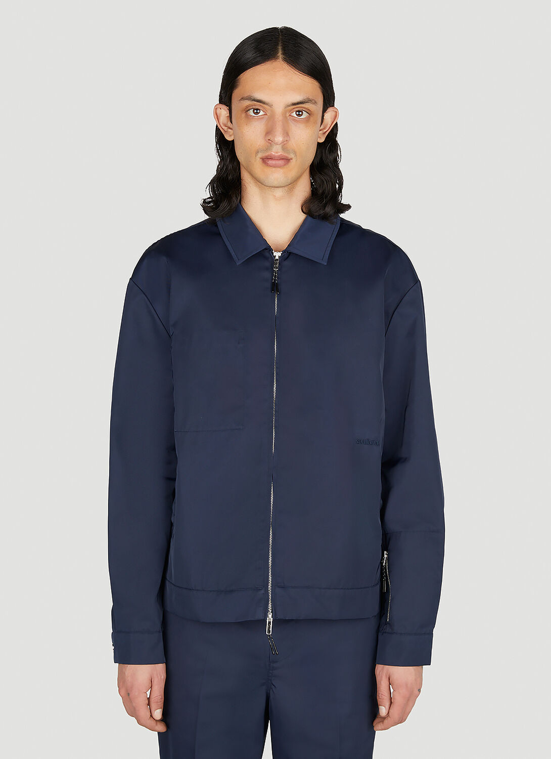 Soulland Windom Embroidered-logo Jacket