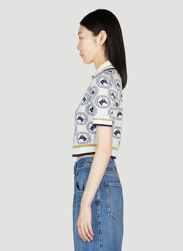 Gucci Polo Top White guc0253019