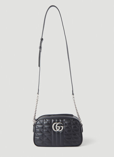 Gucci GG Marmont Matelassé Mini Shoulder Bag Black guc0247193