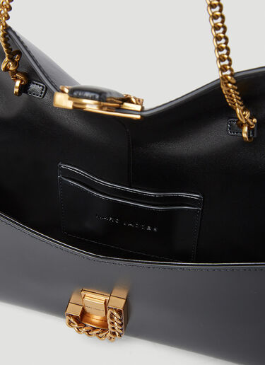 Marc Jacobs St. Marc Convertible Clutch Bag Black mcj0253004