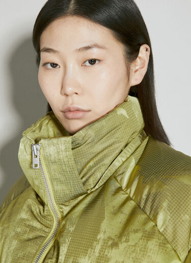 Y-3 GFX Puffer Down Jacket Green yyy0354037