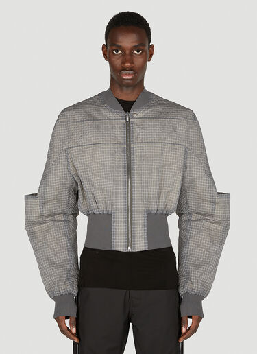 Rick Owens 거더드 봄버 재킷 그레이 ric0151002