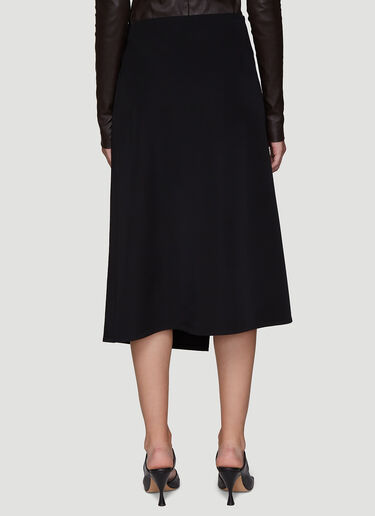 Gabardine Skirt Bottega Veneta Gabardine Skirt Black bov0239023