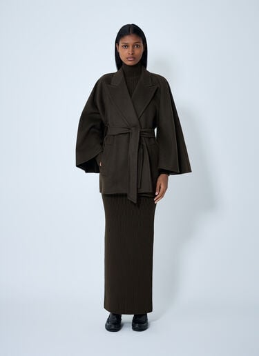 Verna Short Coat Max Mara Verna Short Coat Green max0262054