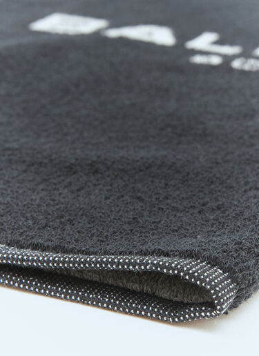 Balenciaga Activewear Gym Towel Black bal0157055