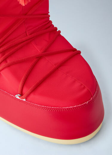 LN-CC® - Moon Boot: Icon Nylon Boots - Red Moon Boot Icon Nylon Boots Red mnb0366003