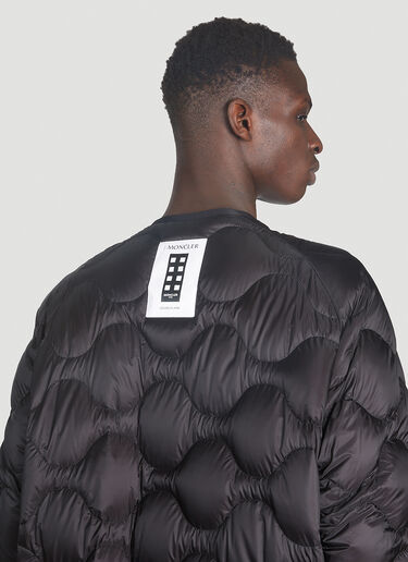 4 Moncler Hyke Nadelhorn 绗缝大衣 黑色 mhy0151002