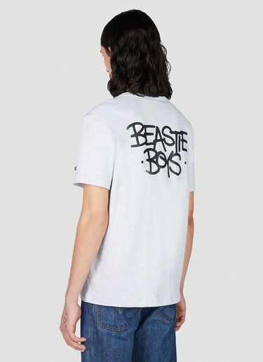 Champion x Beastie Boys Graphic Print T-Shirt Grey cha0152002