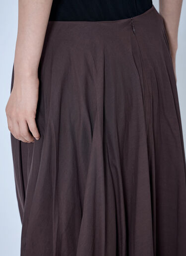 LN-CC® - Toteme: Cocoon Skirt - Brown Toteme Cocoon Skirt Brown tot0265016