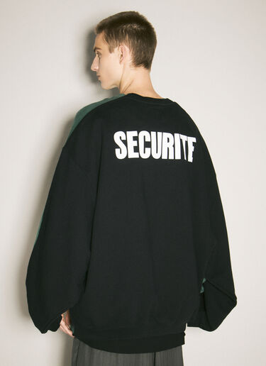 Vetements Polizei / Securite Double Sweatshirt Green vet0158006