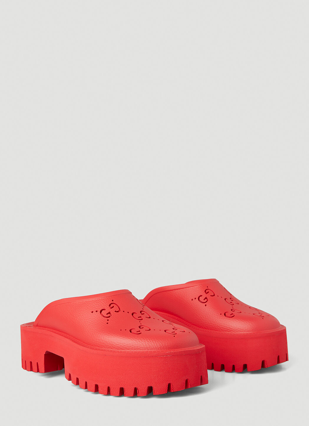 Gucci slip on on sale red