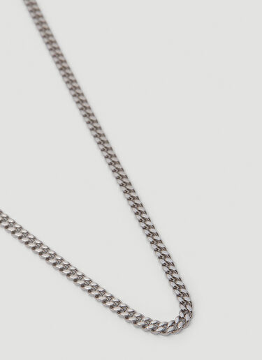 Curb Chain Necklace Tom Wood Curb Chain Necklace Silver tmw0349011