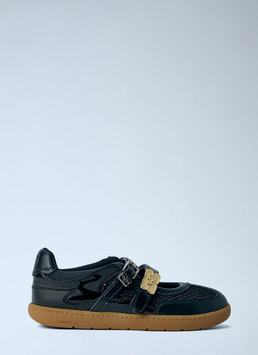 GANNI Sue Double Babies Sneakers Black gan0265056
