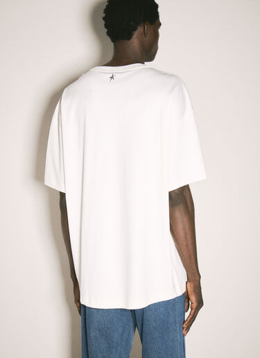 Mugler Pierced T-Shirt White mug0158010