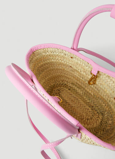 Jacquemus Le Petit Panier Soleil Tote Bag Pink jac0250048