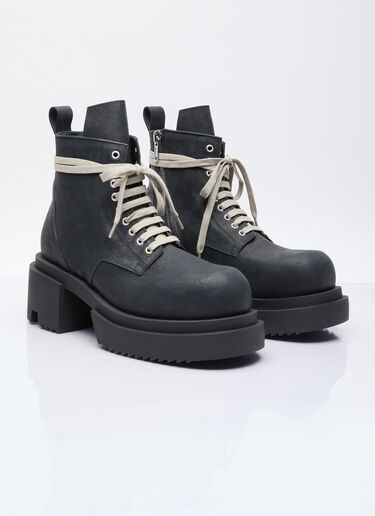 Rick Owens 低帮 Army Bogun 靴子 黑 ric0155025