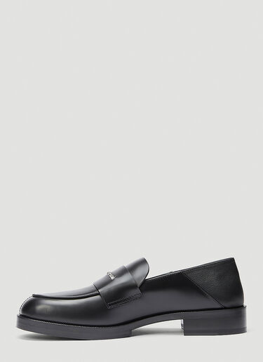 1017 ALYX 9SM Slip-On Leather Loafers Black aly0143014