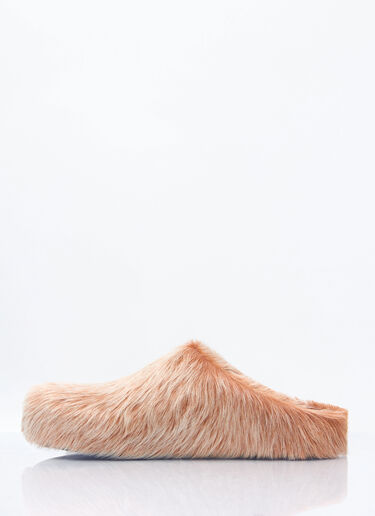 Marni Fussbett Sabot Mules Beige mni0259018