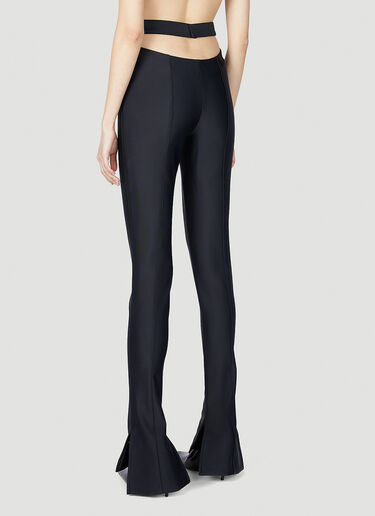 Cut Out Waistband Pants Mugler Cut Out Waistband Pants Black mug0251018