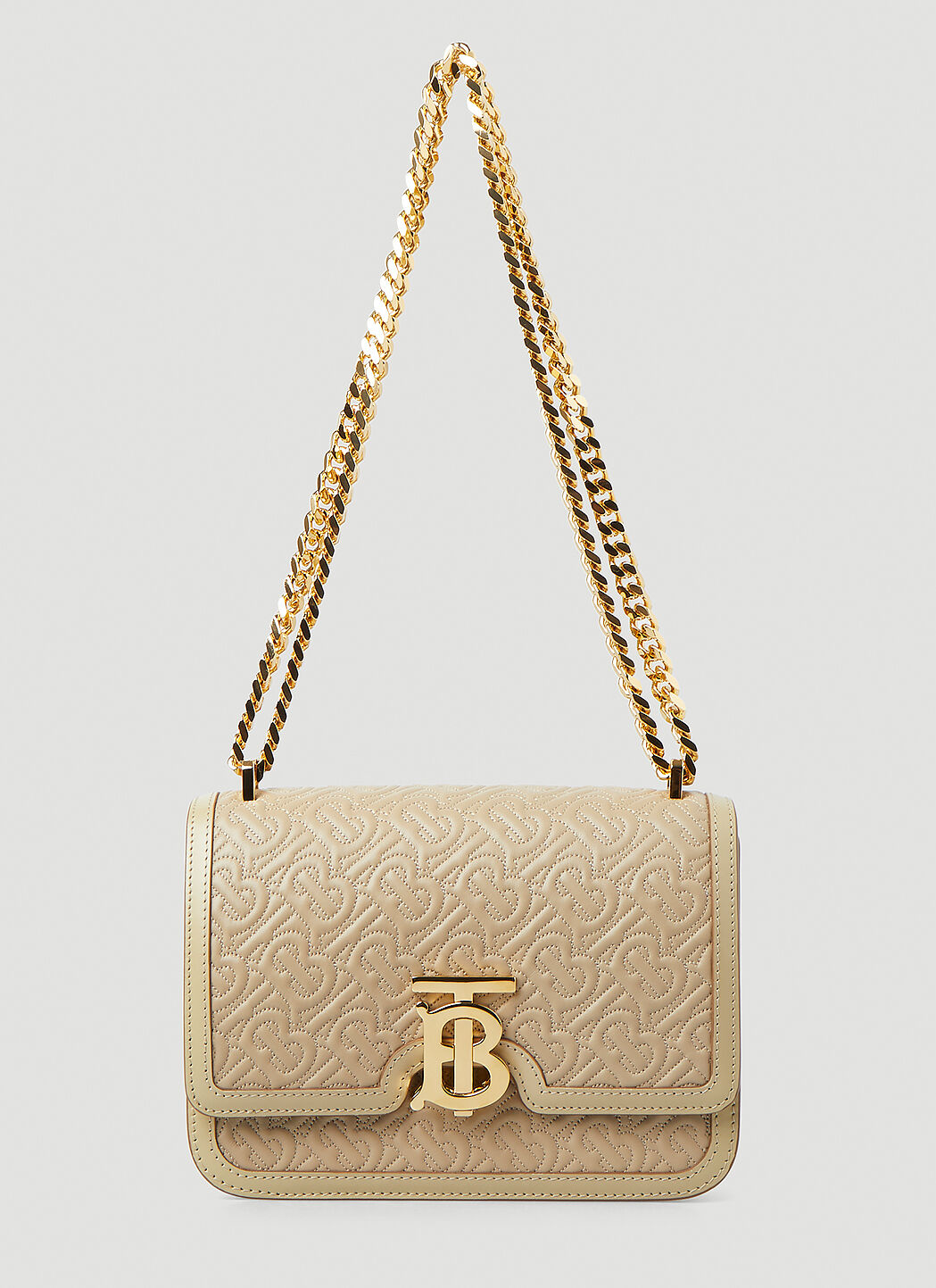 Burberry small sales tb monogram bag