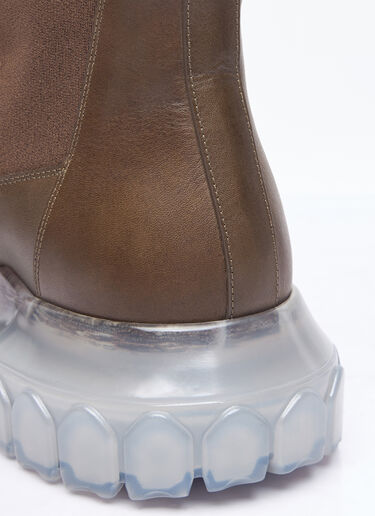 Rick Owens 비틀 보조 트랙터 부츠  브라운 ric0157018