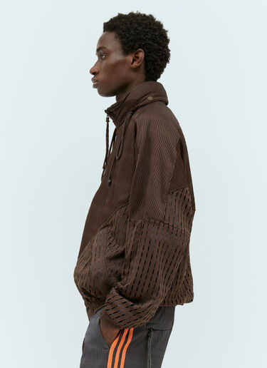 ジップアップ パネル コンストラクションジャケット adidas x Song for the Mute ジップアップ パネル コンストラクションジャケット ブラウン asf0154005