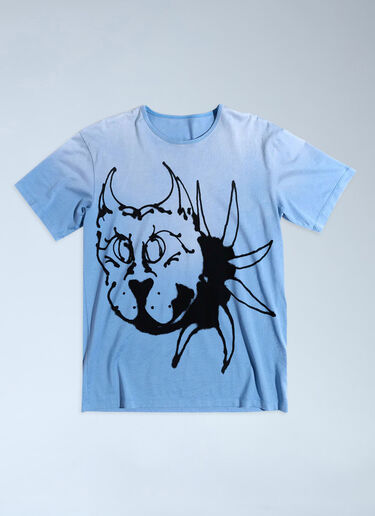 CHITO Logo Motif T-Shirt Blue chi0160003