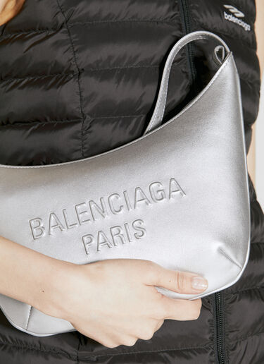 Balenciaga Mary-Kate Sling Shoulder Bag Silver bal0255067