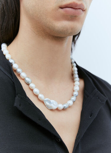 Pearl Octopuss.y Clouds Pearl Necklace White prl0355005