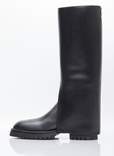 Ann Demeulemeester Jay Leather Boots Black ann0154013