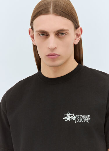 Stüssy Superior Quality T-Shirt Black sts0159020