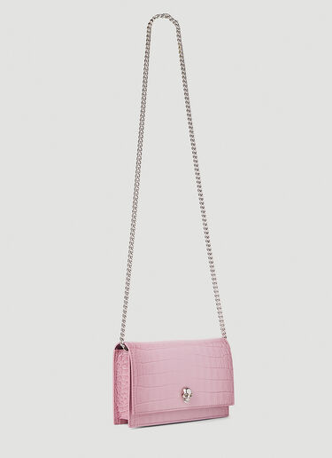 Alexander McQueen Small Skull Shoulder Bag Pink amq0251002