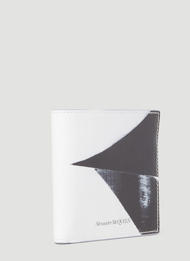 Alexander McQueen Brushstroke Wallet White amq0152030