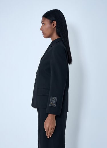 Marni Single-Breasted Blazer Black mni0261004