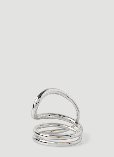 Charlotte Chesnais Round Trip Ring Silver ccn0250003