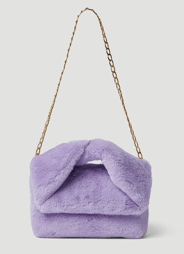 JW Anderson Midi Twister Handbag Lilac jwa0250015