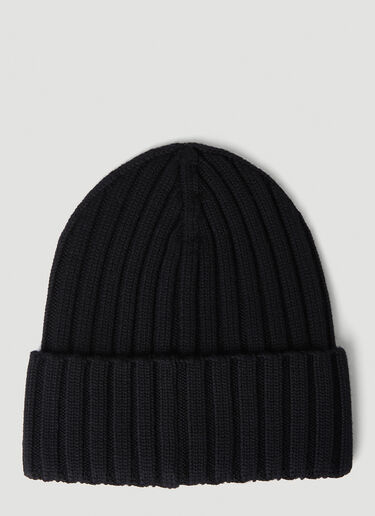Moncler 徽标贴饰无檐便帽 黑色 mon0251016