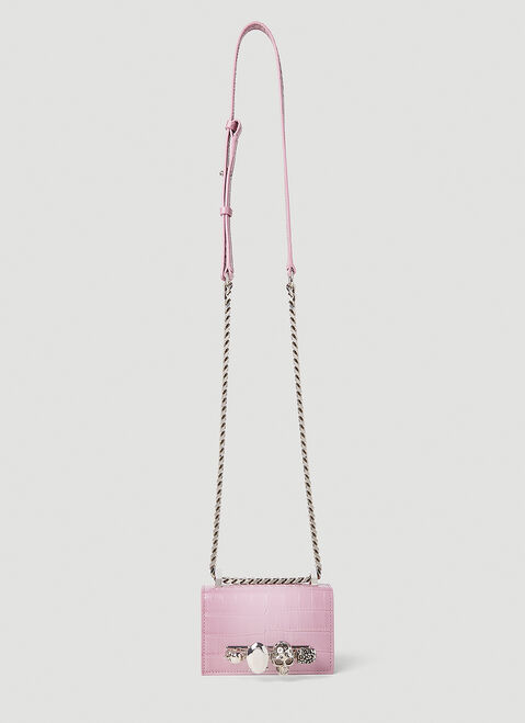 Alexander McQueen ジュエルサッチェル マイクロショルダーバッグ ブラック amq0251015