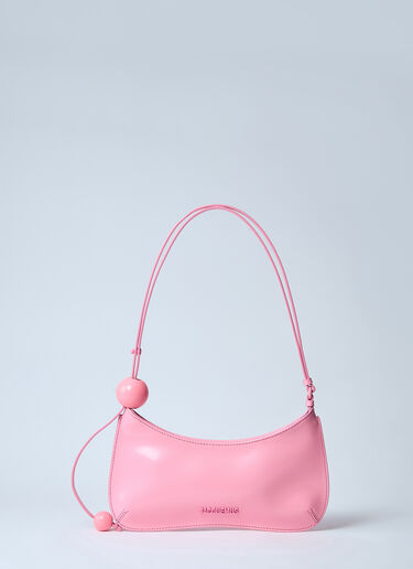 Jacquemus ル ビジューパール ショルダーバッグ ピンク jac0260032