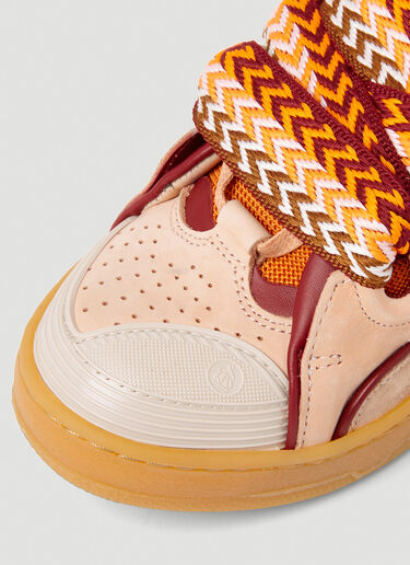 Lanvin Curb Sneakers Orange lnv0152010