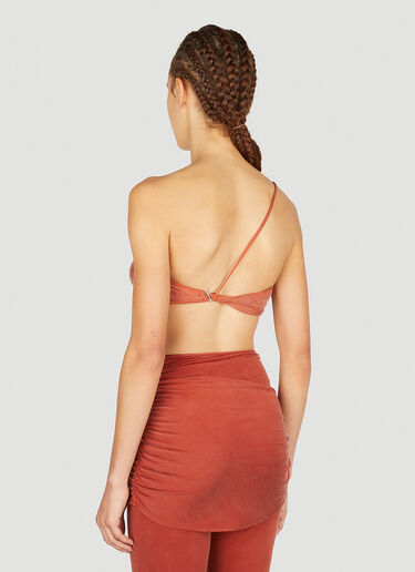 LN-CC® - Jacquemus: Le Bandeau Espelho Top - Orange Jacquemus Le Bandeau Espelho Top Orange jac0251014