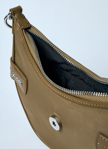 GANNI Bucky 小号斜挎包  绿色 gan0259073