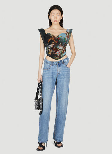 Vivienne Westwood Sunday Corset Top Blue vvw0252007