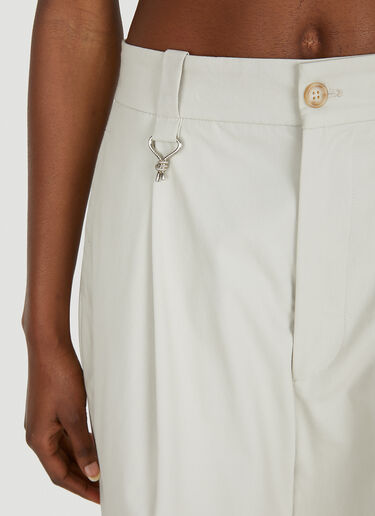 Eytys Scout Wide Leg Pants Light Grey eyt0352007