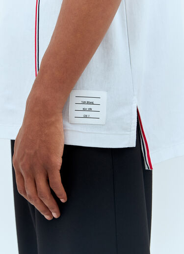Thom Browne RWB 스트라이프 티셔츠 화이트 thb0156002