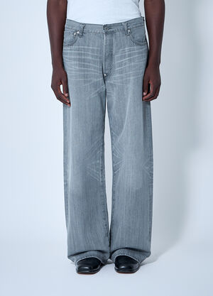 Junya Watanabe Five-Pocket Jeans Grey jwn0160004